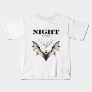 Nocturnal Embrace Kids T-Shirt